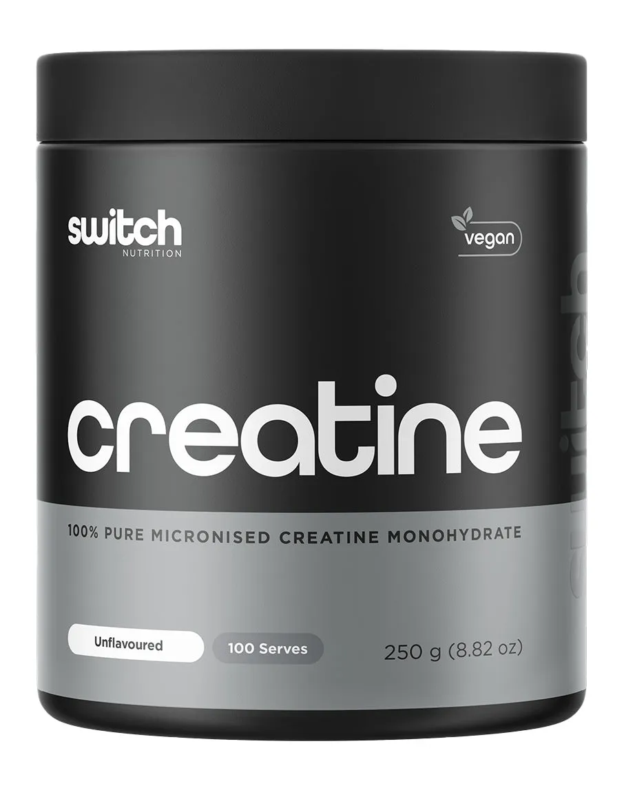 100% Micronised Creatine Monohydrate by Switch Nutrition