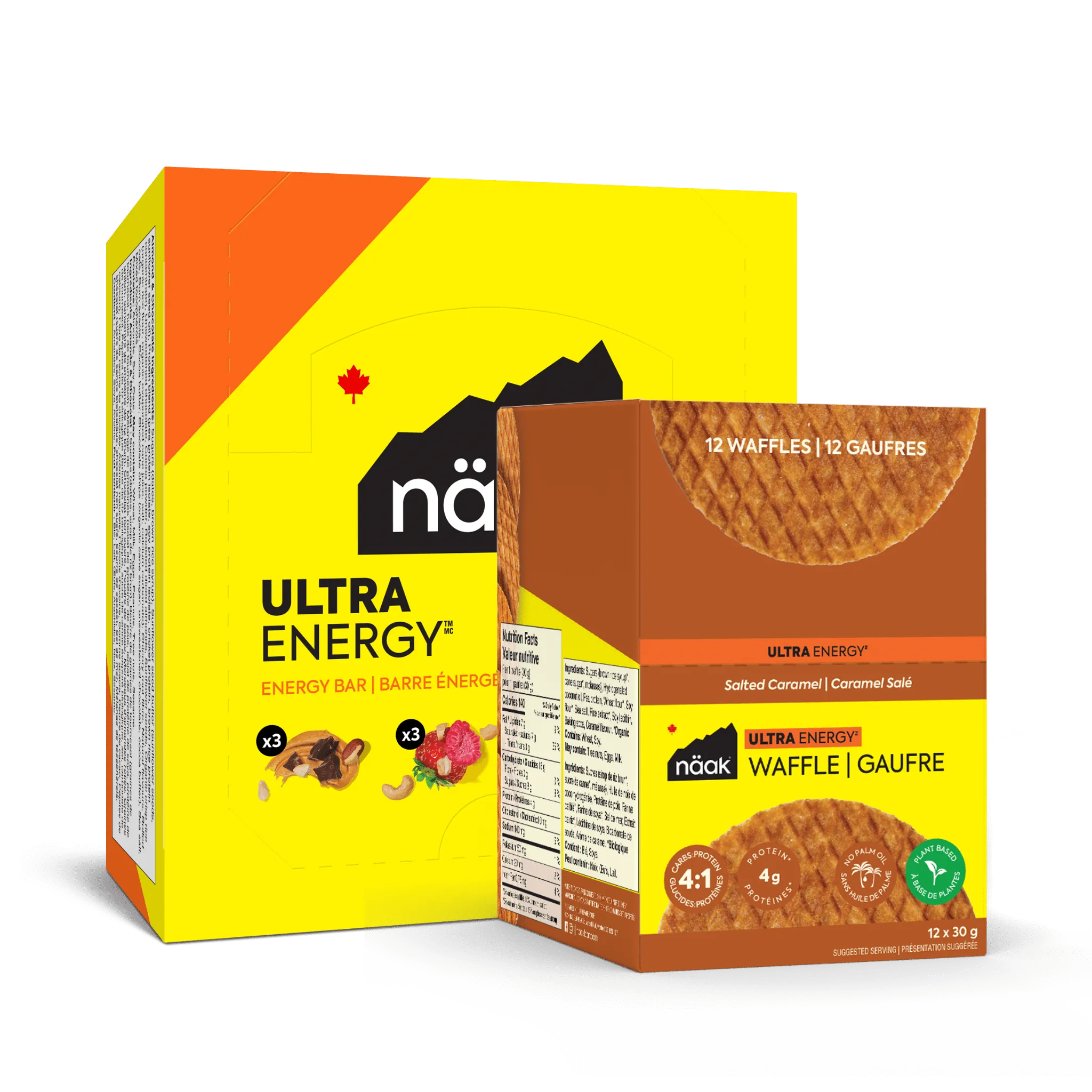 12 bars   12 waffles | Ultra Energy Pack