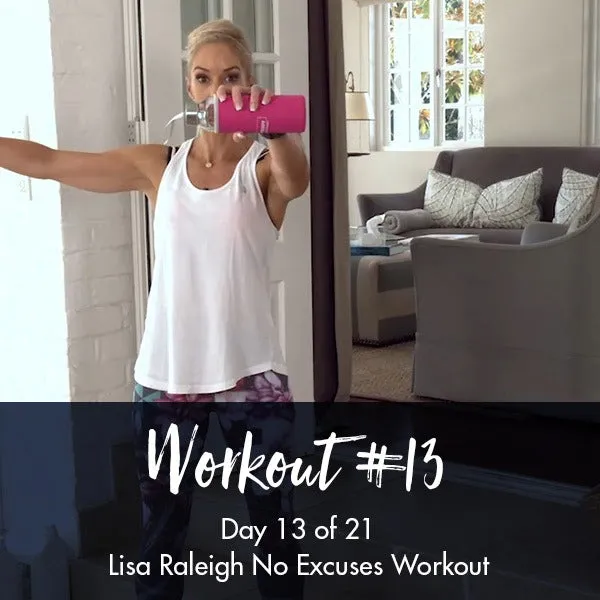 21 Day No Excuses Workout Programme | Day 13