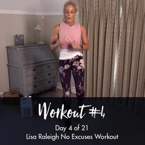 21 Day No Excuses Workout Programme | Day 4