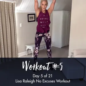 21 Day No Excuses Workout Programme | Day 5