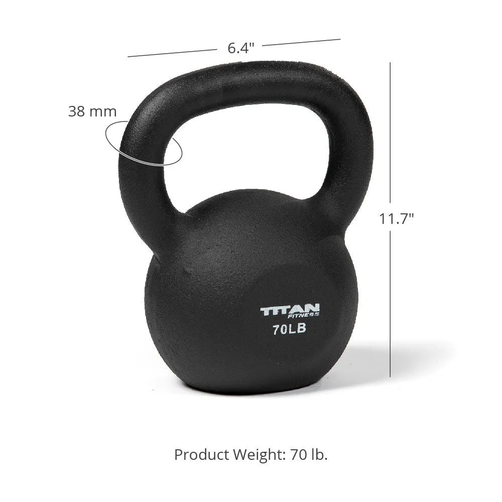 70 LB Cast Iron Kettlebell