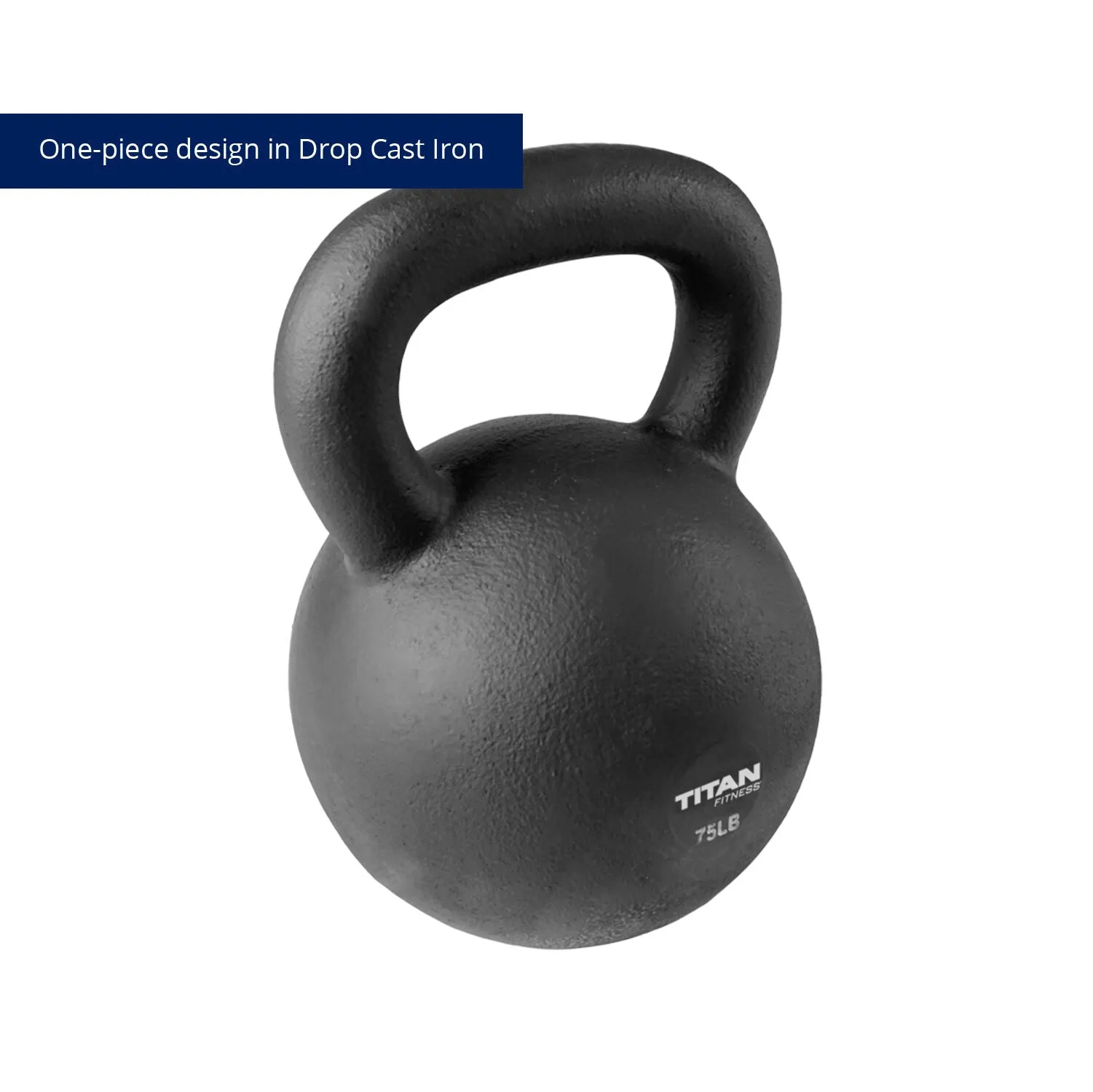 75 LB Cast Iron Kettlebell