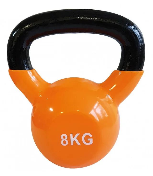 8Kg Vinyl Dipped Kettlebells