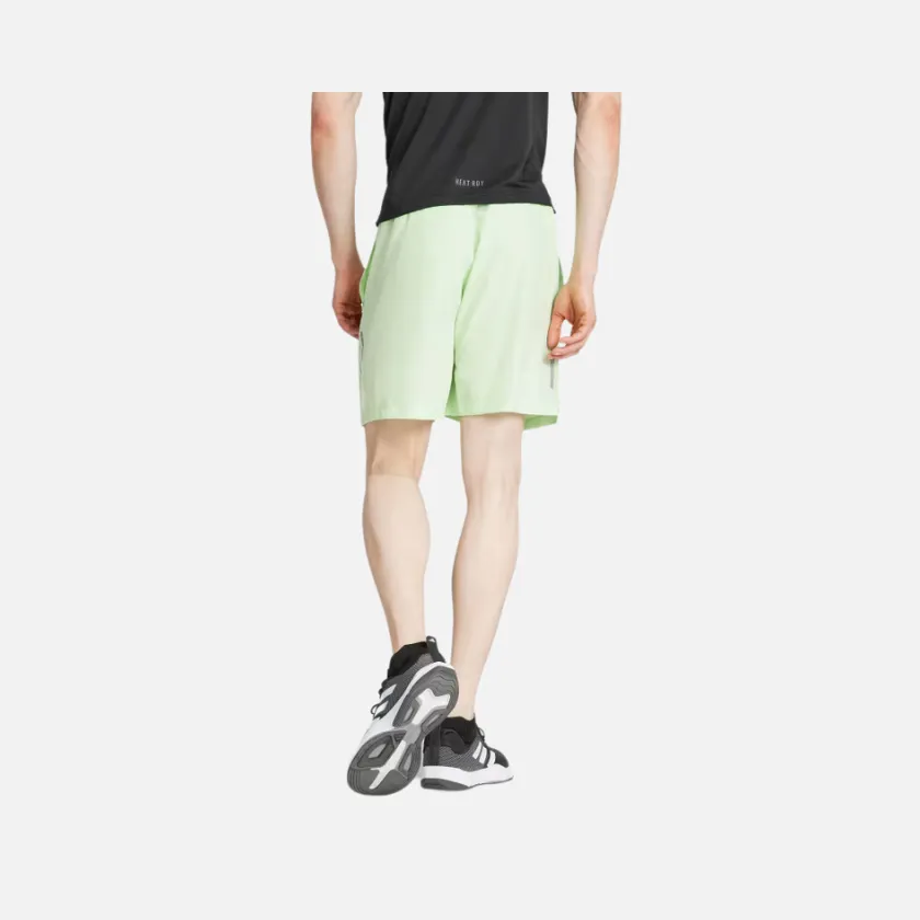 Adidas Gym Training Woven Men's Running Shorts -Semi Green Spark