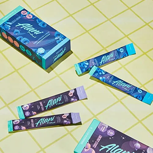 Alani Nu Energy Stick Packets, BREEZEBERRY 10 Sticks Per Pack