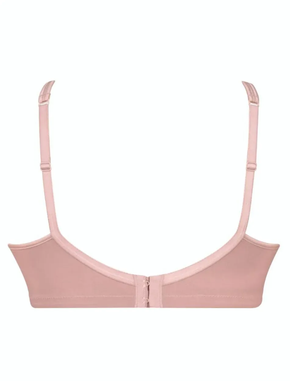 Anita Care Tonya Contour Padded WireFree Bra, Rosewood | Rose Pink Mastectomy Bra | Anita Tonya Mastectomy Bra