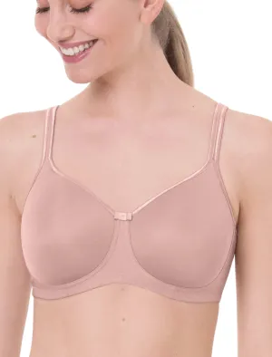 Anita Care Tonya Contour Padded WireFree Bra, Rosewood | Rose Pink Mastectomy Bra | Anita Tonya Mastectomy Bra