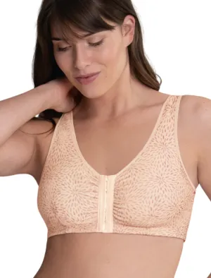 Anita Hazel Post Mastectomy Bra, Pastel Rose | Rose Front Closure Mastectomy Bras