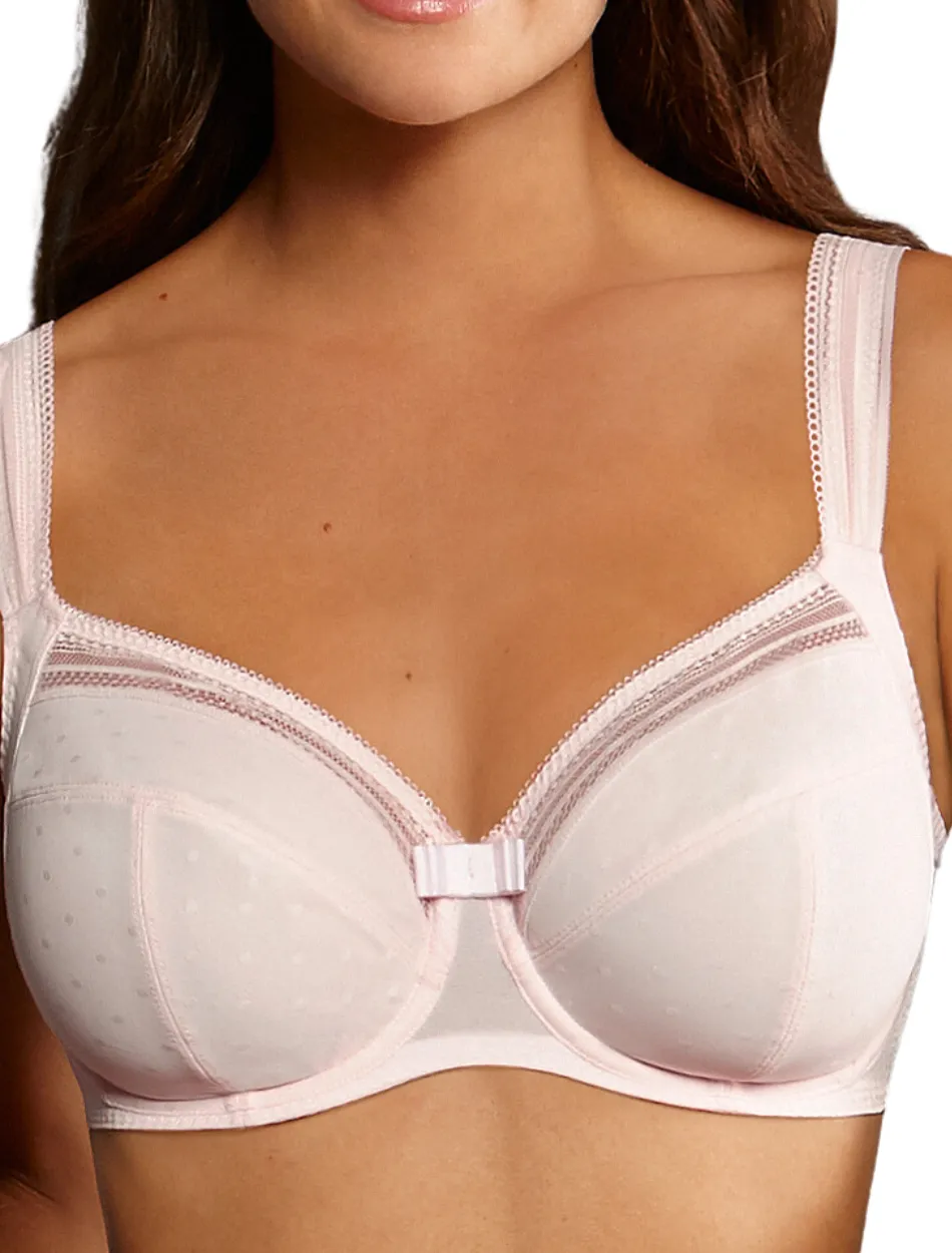 Anita Rosa Faia Emily Big Cup Bra with Underwire, Powder Rose | Rink Rosa Faia Emily