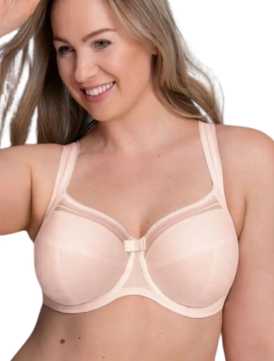 Anita Rosa Faia Emily Big Cup Bra with Underwire, Powder Rose | Rink Rosa Faia Emily