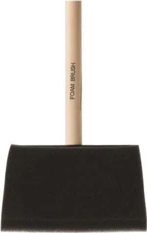 Bestt-Liebco All Paint Foam Paint Brush With Wood Handle 4 Inch