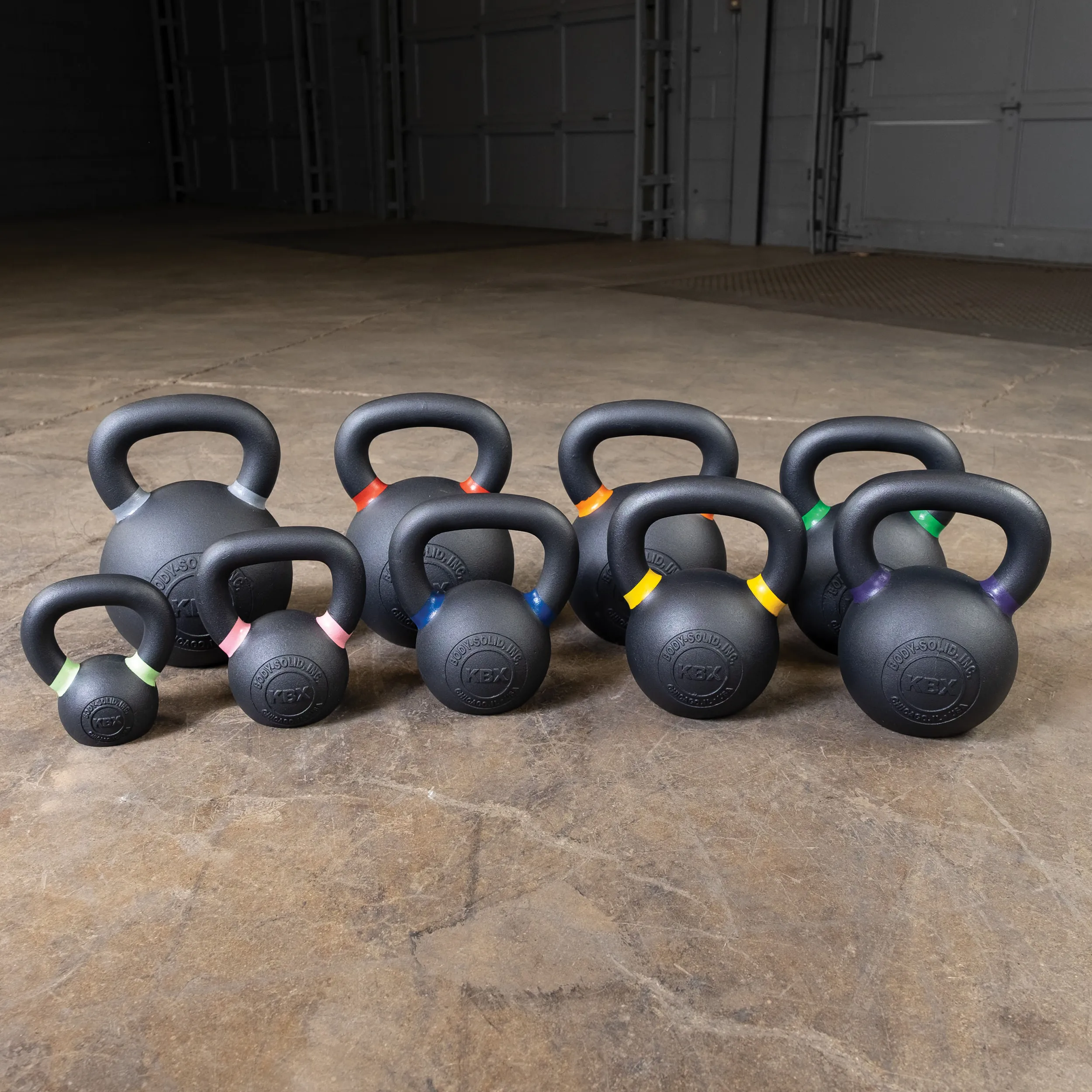 Body-Solid Tools Premium Training Kettlebells KBX