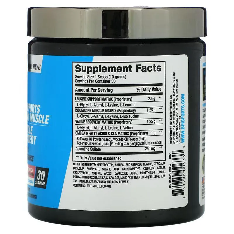 BPI Sports, The Original Best BCAA 300g, 30 Serving