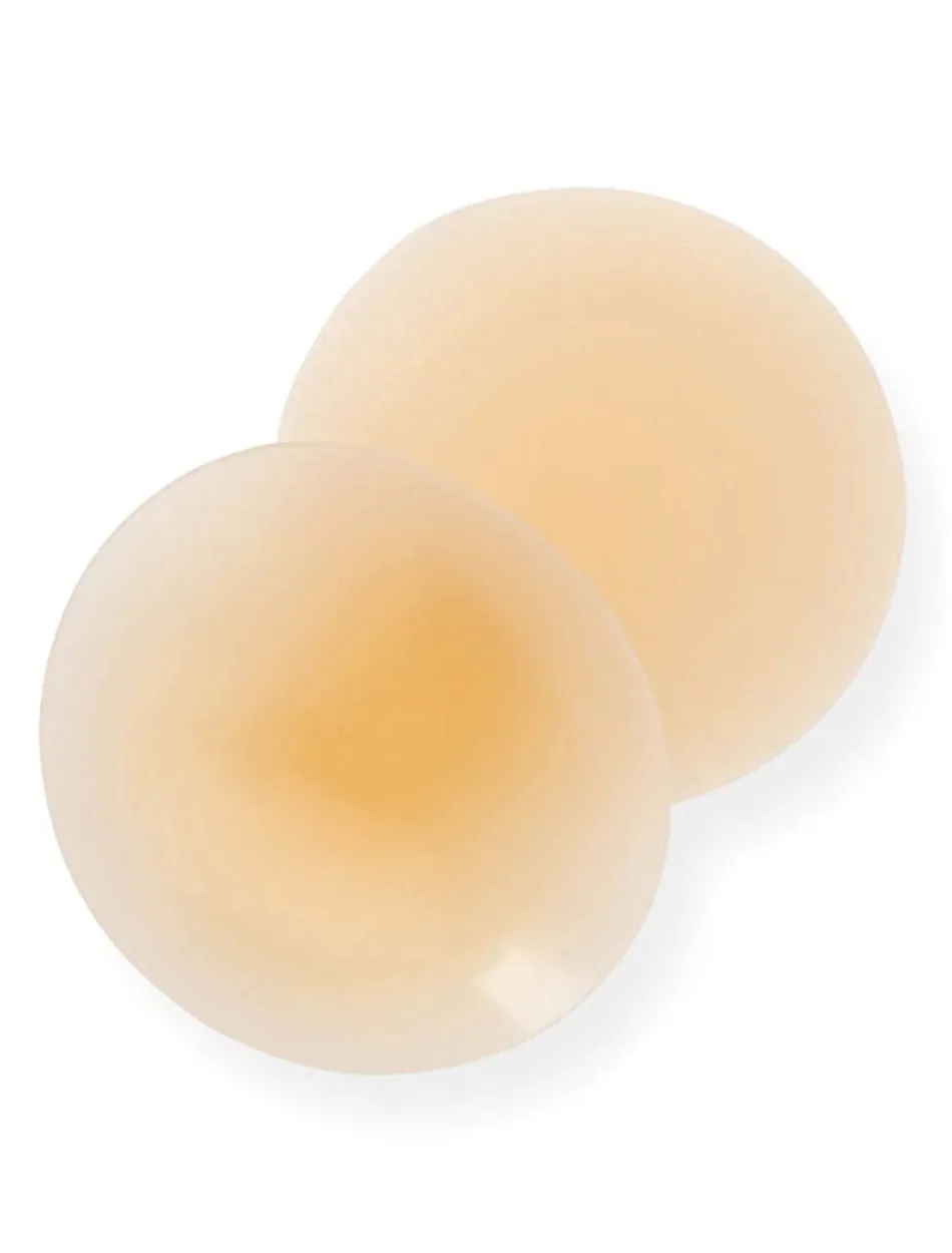 Braza Reusable No Adhesive Nipple Covers Beige 8cm | Bra Nipple Covers