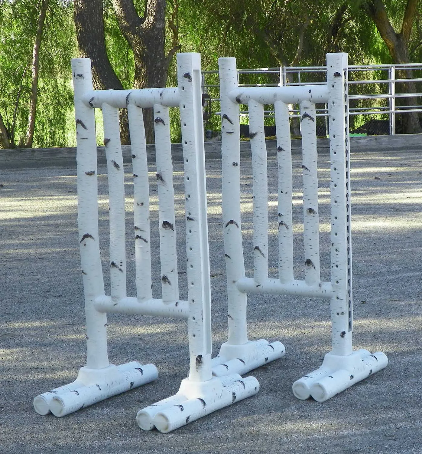 Burlingham Birch Jump Standards, Pair