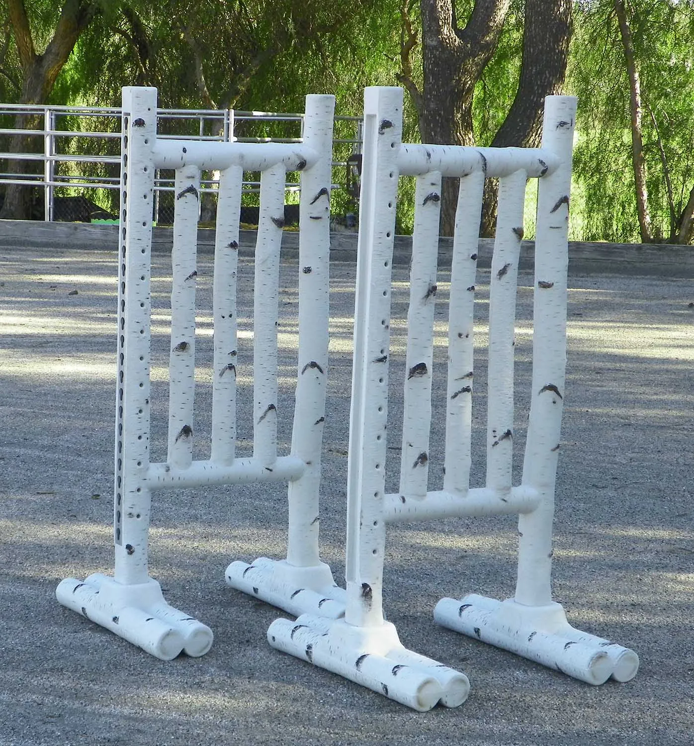 Burlingham Birch Jump Standards, Pair