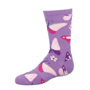 Butterfly Flutters Kid's Socks (7-10 Years)