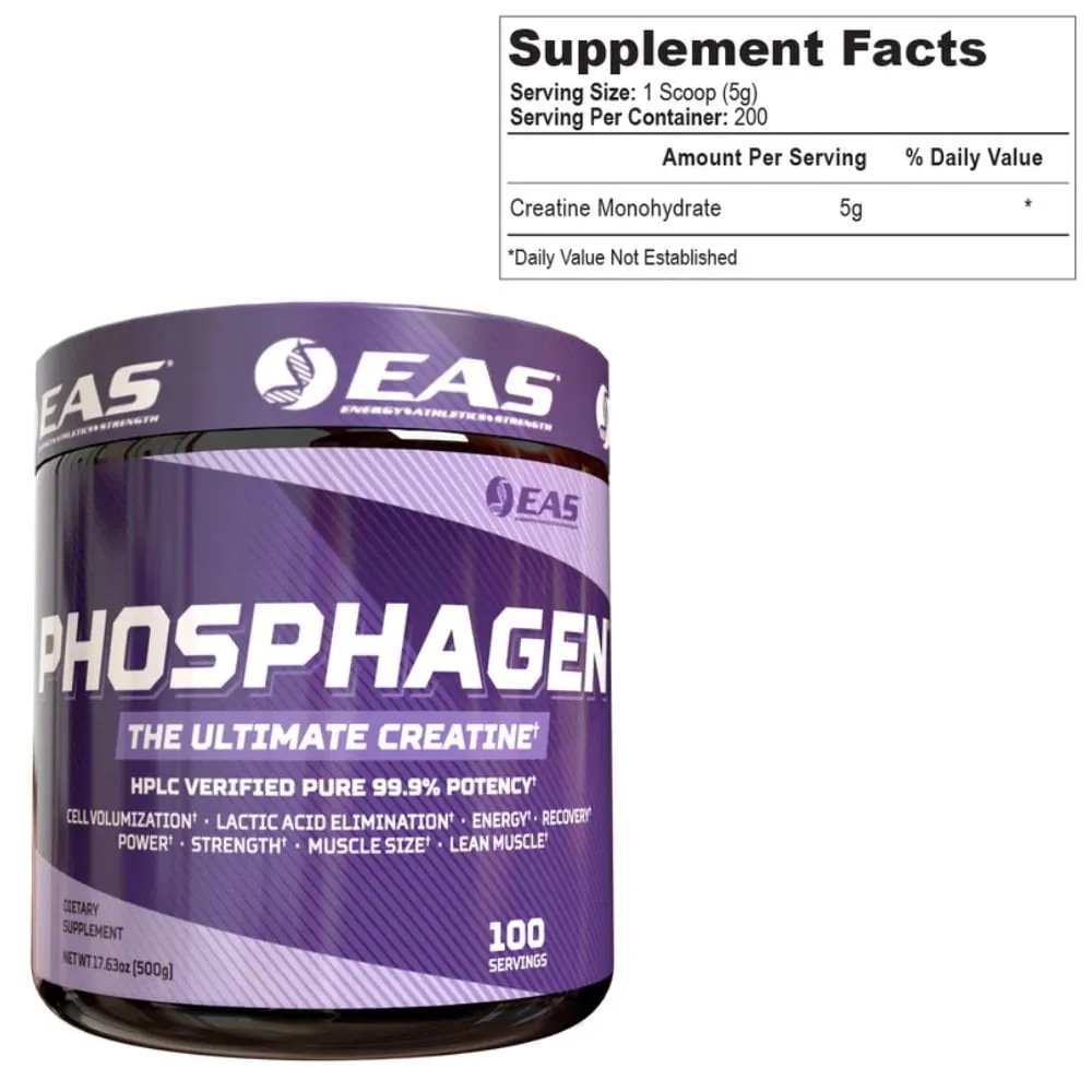 EAS Phosphagen Creatine 500 Grams