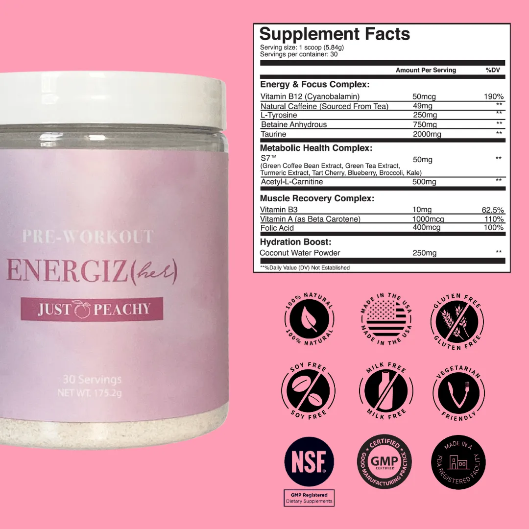 Energizher Pre-Workout - Energy Boost