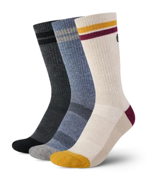 Everyday Merino Crew Socks 3-Pack