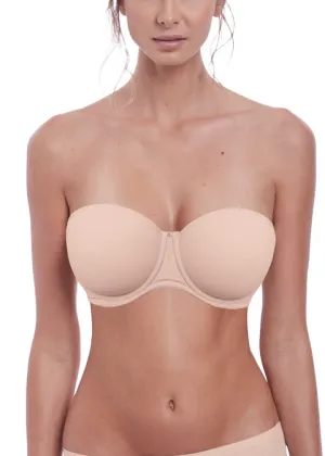 Fantasie Aura Underwire Everyday Molded Strapless, Natural Beige