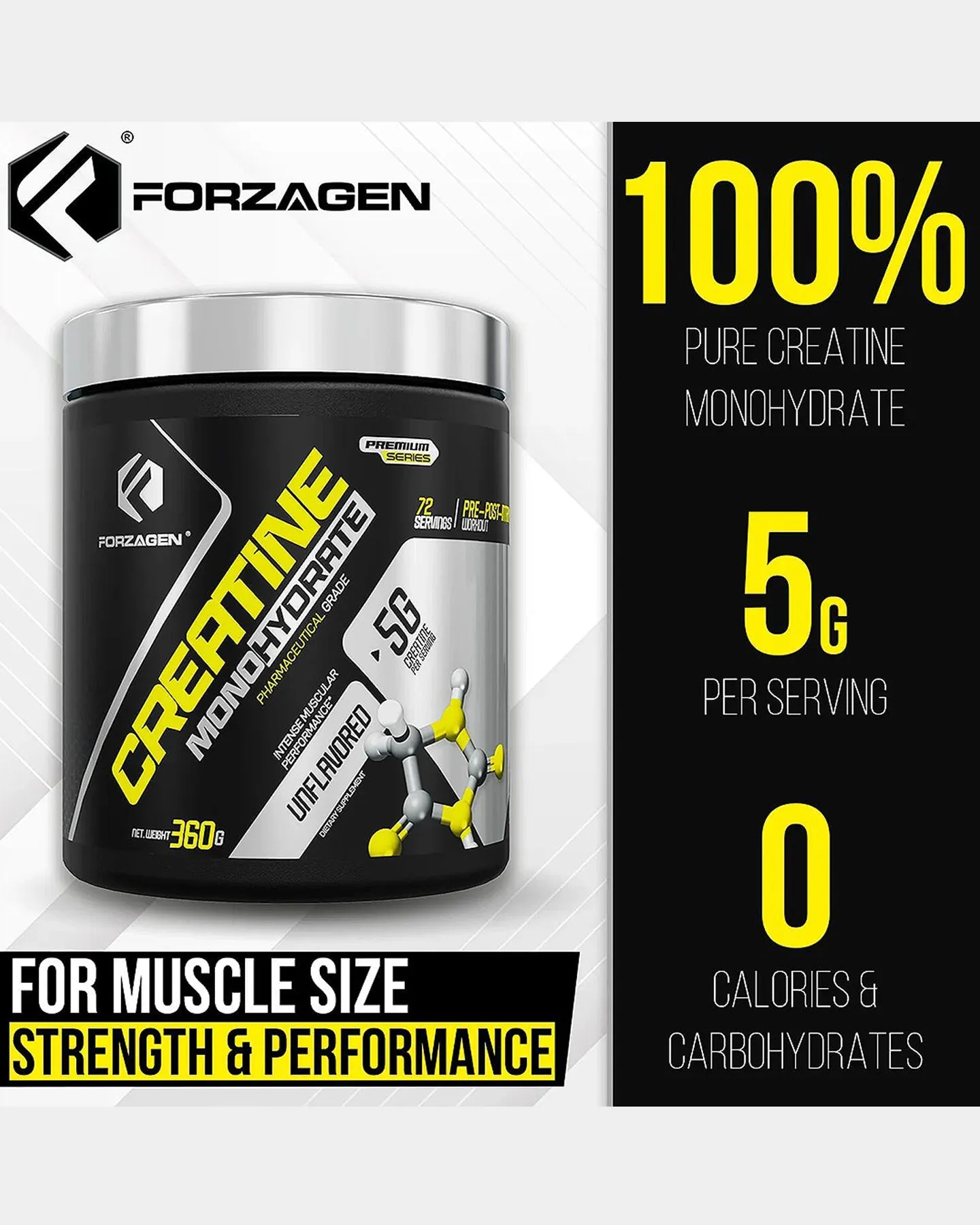 Forzagen Creatine Monohydrate