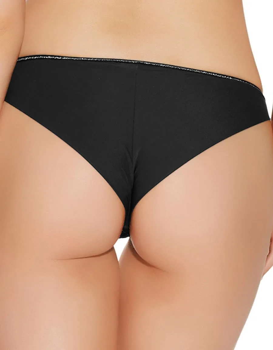 Freya Hero Brazilian Thong, Black