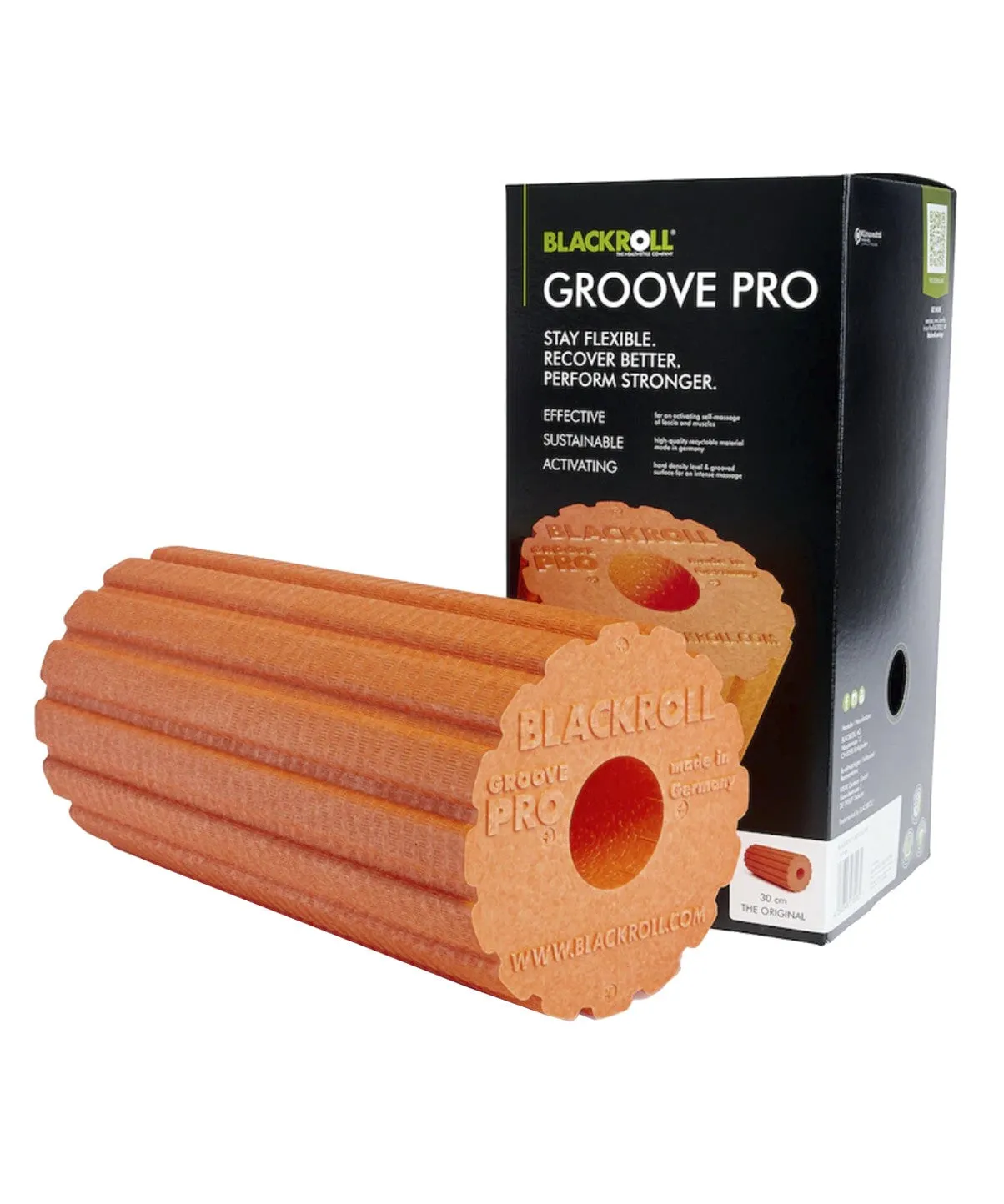 Groove Pro (Hard) Foam Roller - ORANGE