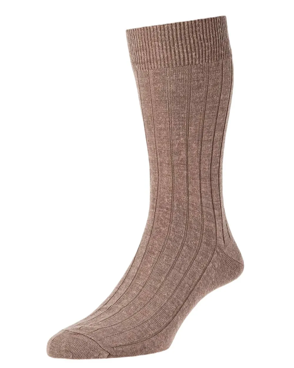 HJ Hall Broad Rib Socks | Twin Pack