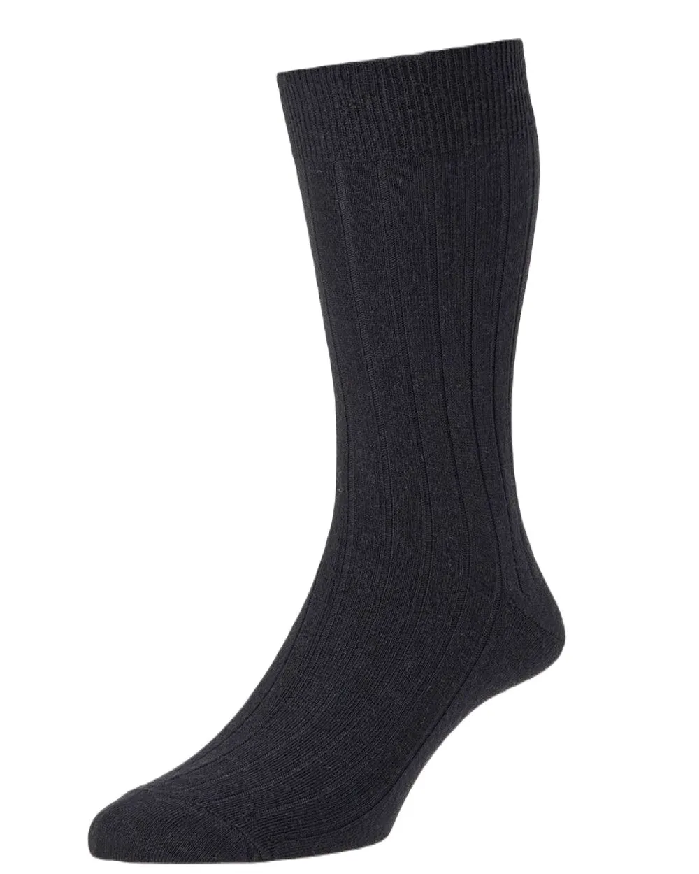 HJ Hall Broad Rib Socks | Twin Pack