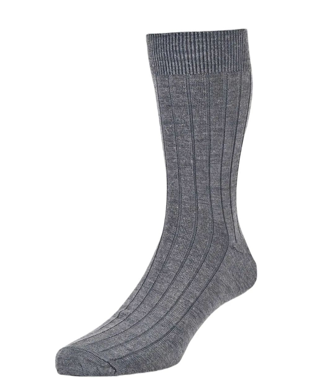 HJ Hall Broad Rib Socks | Twin Pack