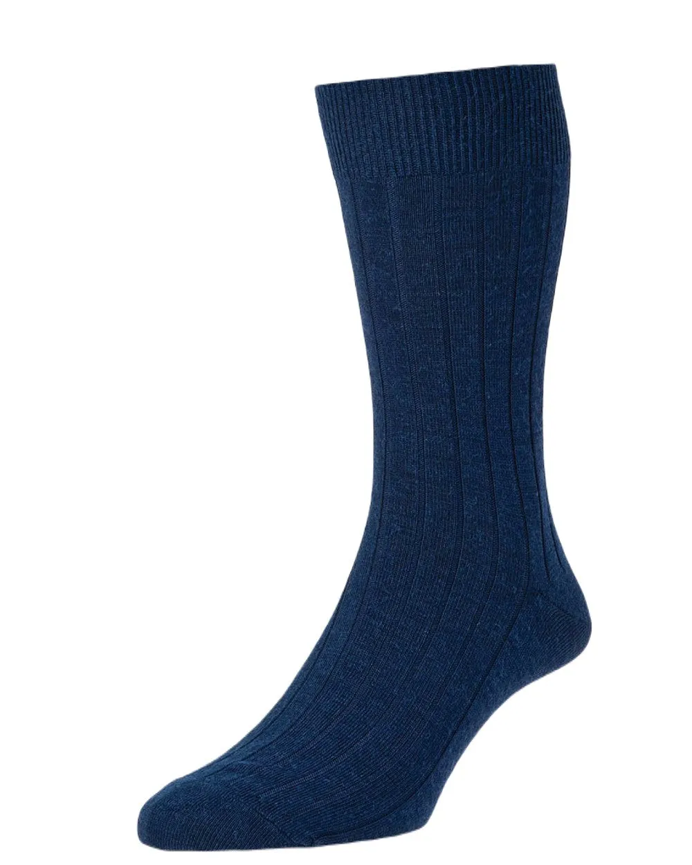 HJ Hall Broad Rib Socks | Twin Pack