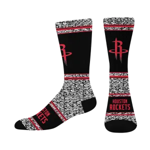 Houston Rockets For Bare Feet Tri-Stripe Socks