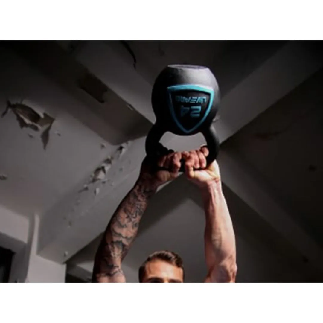 LivePro Kettlebell Black Blue 10KG - LP8041