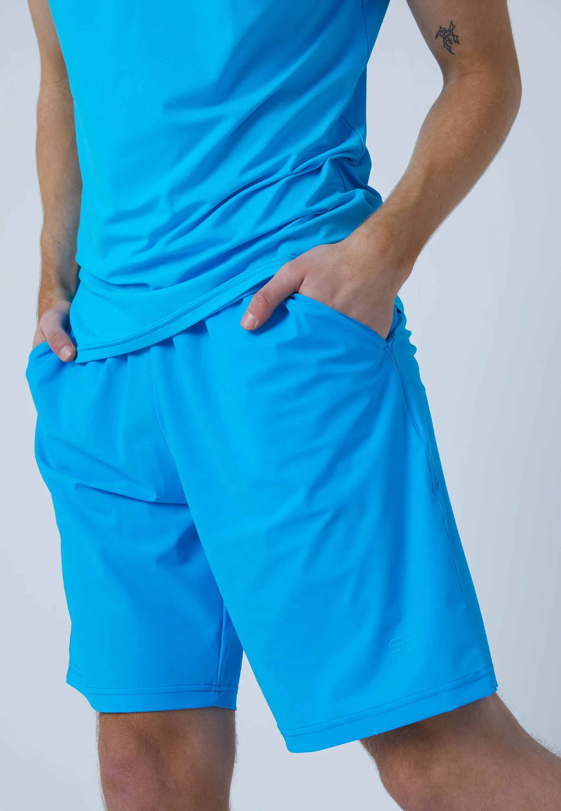 Long tennis shorts, turquoise (old)