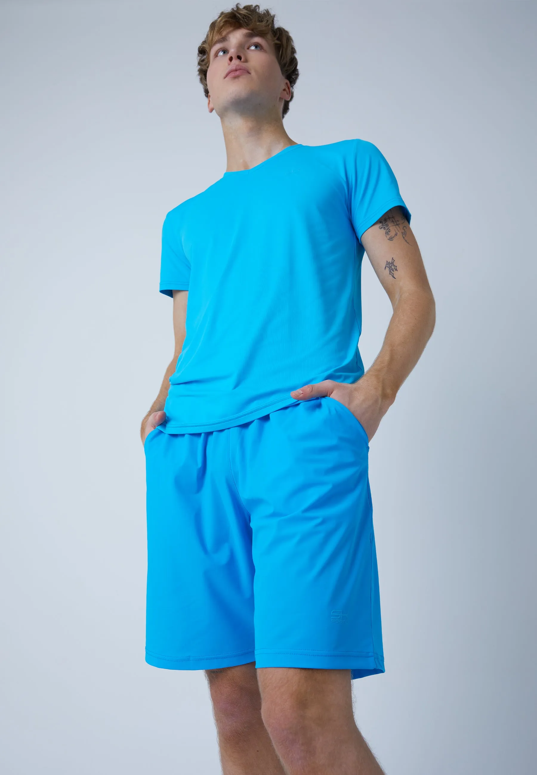 Long tennis shorts, turquoise (old)