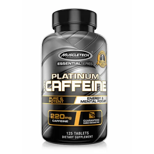 MuscleTech Platinum 100% Caffeine 125 caps