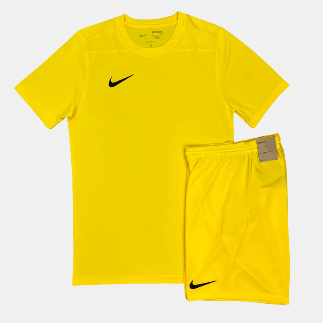 Nike Dri-Fit Tshirt / Shorts Set - Yellow