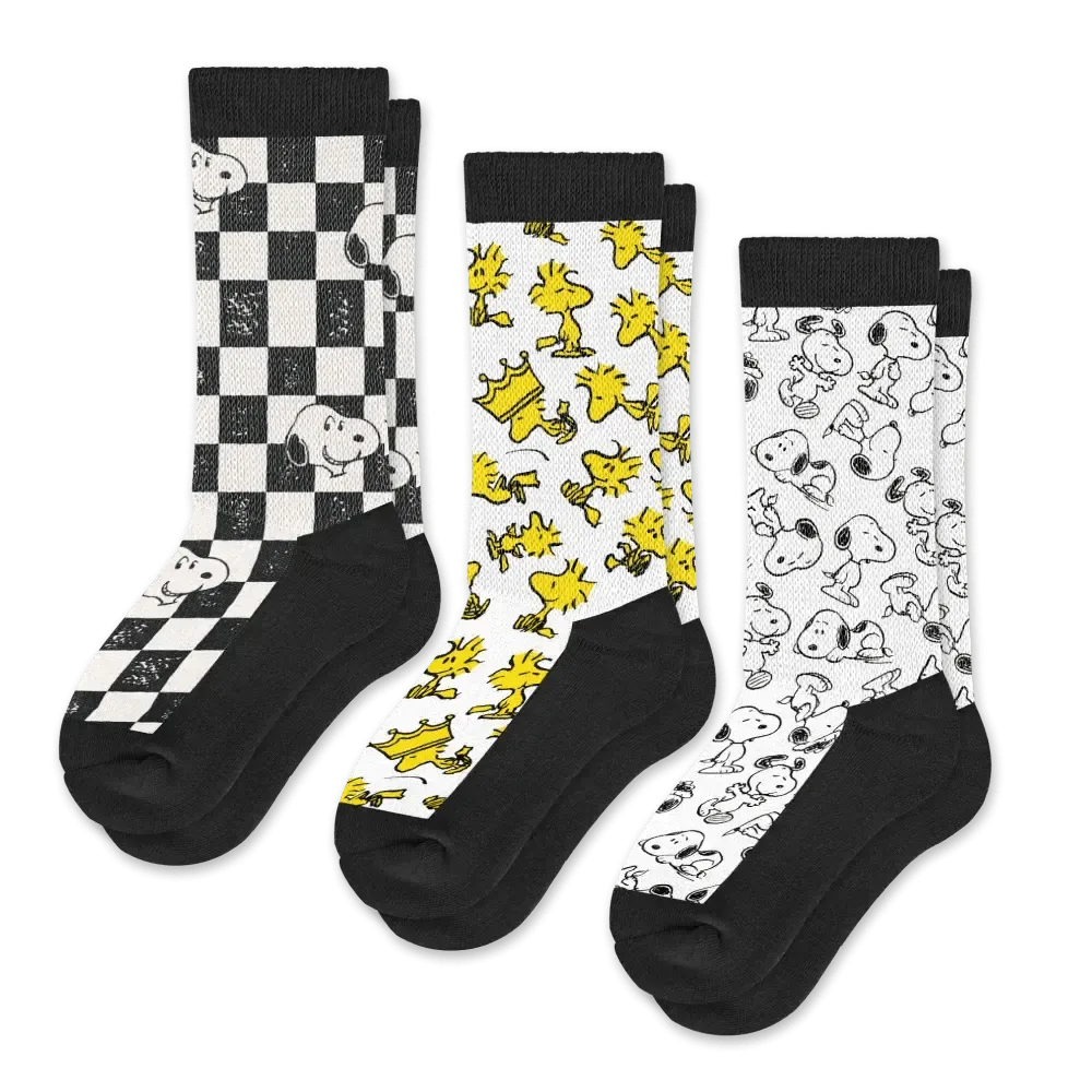 Original Peanuts EasyStretch™ Socks Bundle 3-Pack