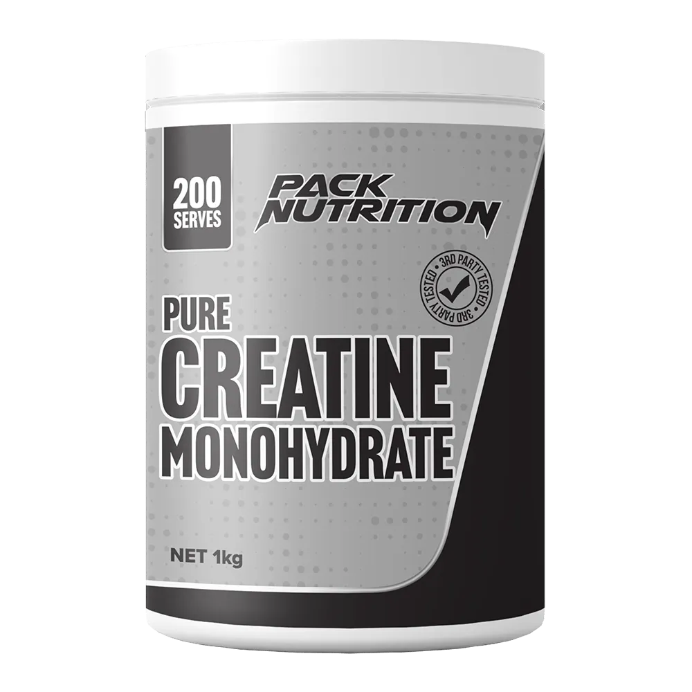 Pack Nutrition Creatine Monohydrate 1kg *Gift*