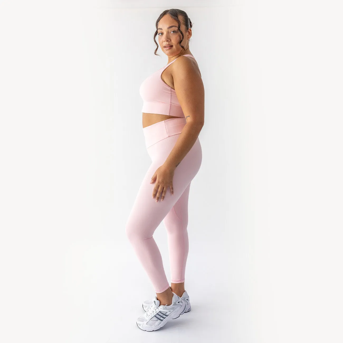 Pastel Pink Active Sports Bra