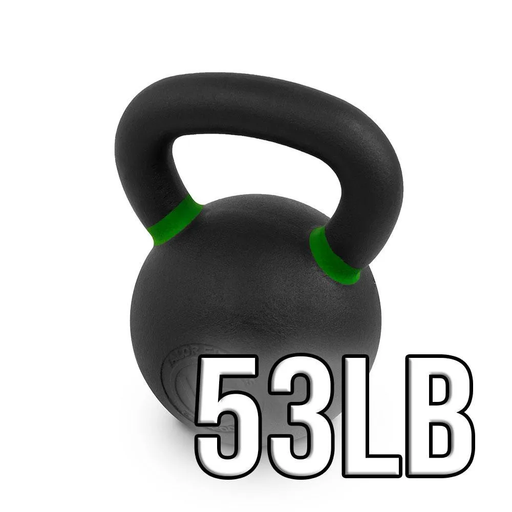 Powder Coated Cast Iron Kettlebells (10-70lbs)