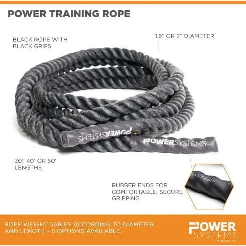 Power Systems Power Training Rope 1.5 in. Diameter