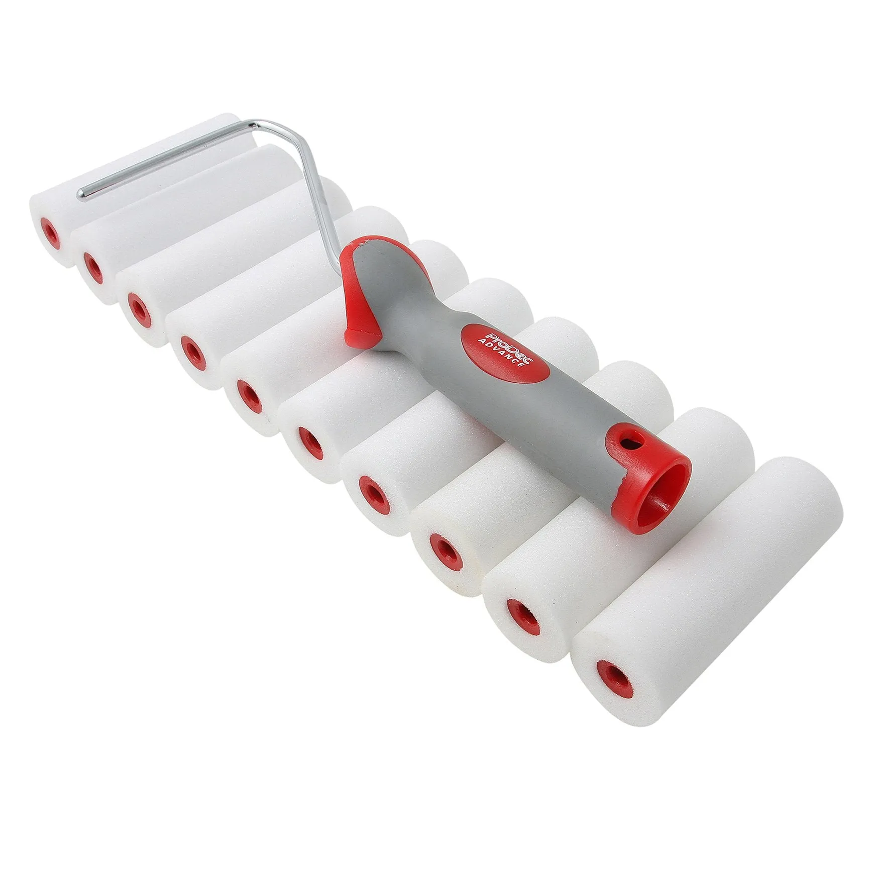 ProDec 4" Foam Mini Rollers & Frame (10 Pack)