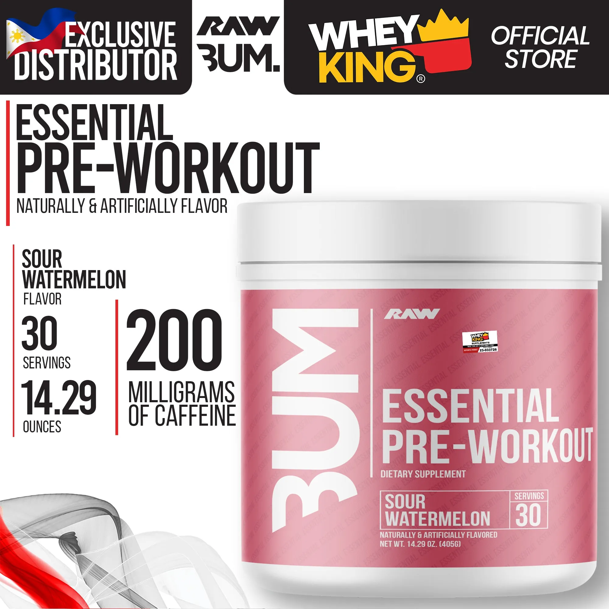 RAW Nutrition | CBUM - Essential Pre-Workout