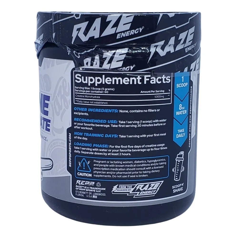 Repp Raze Creatine Monohydrate 300 Grams