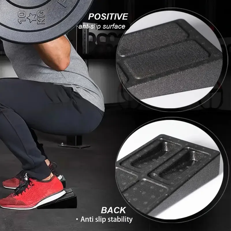 RitKeep Adjustable Squat Wedge For Squats, Deadlifts, Incline Training & Calf Exercises