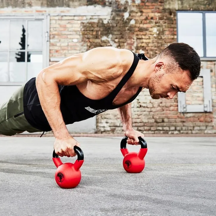 Rubber Coated Kettlebell 10KG