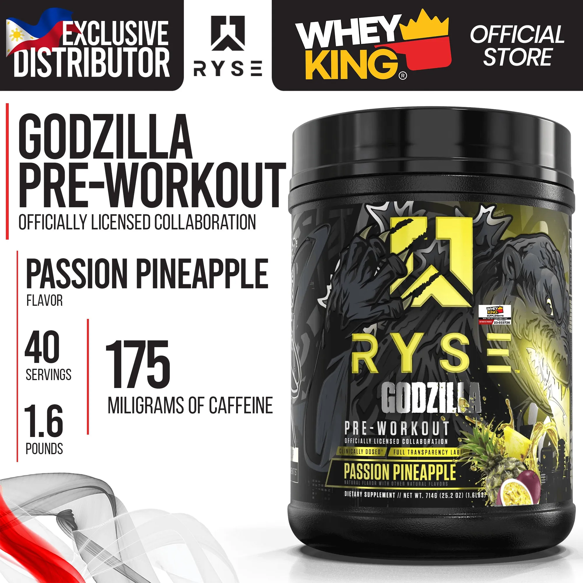 RYSE - Godzilla Pre-Workout